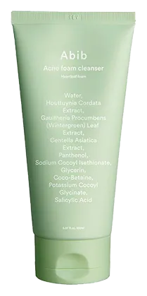 Abib Acne Foam Cleanser Heartleaf Foam