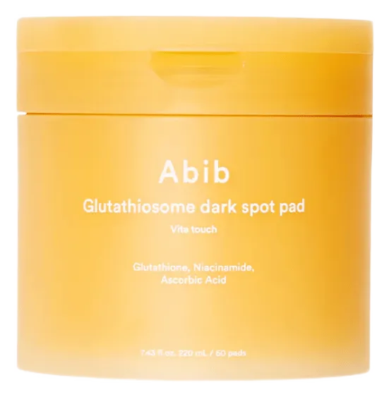 Abib Glutathiosome Dark Spot Vita Touch Toner Pads