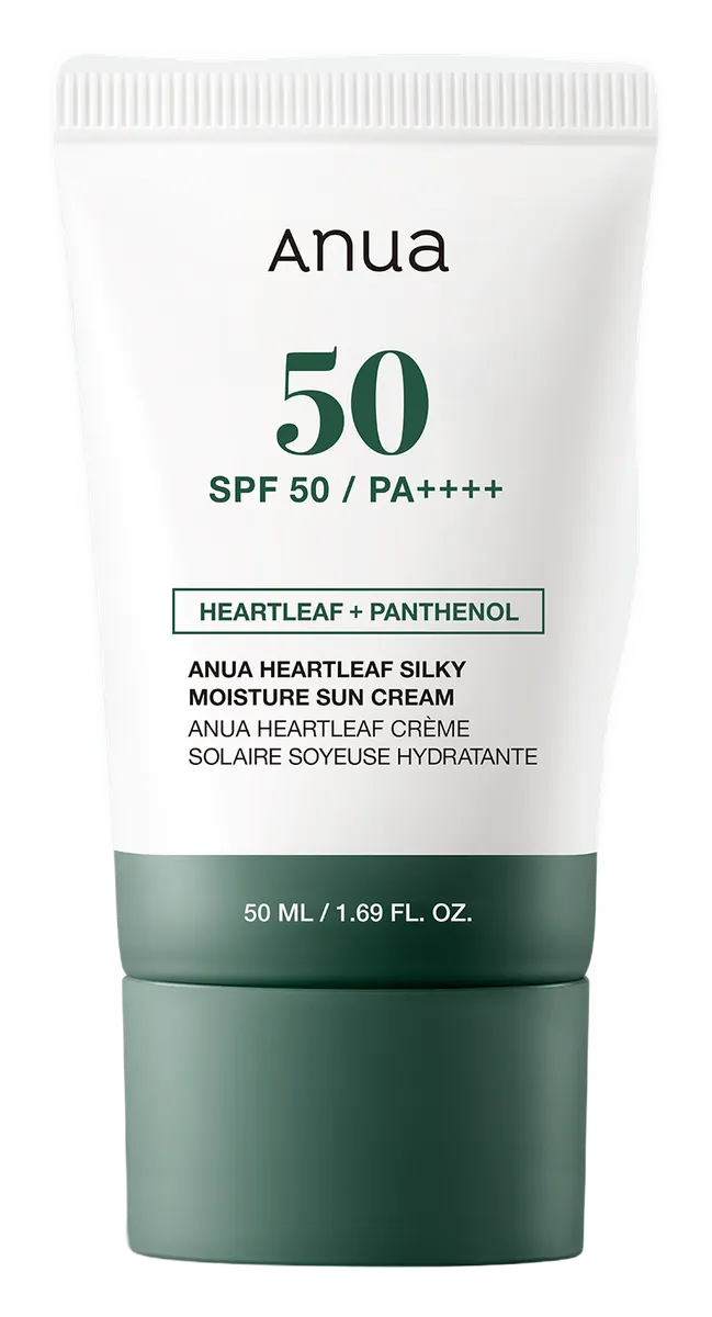 Anua Heartleaf Silky Moisture Sun Cream