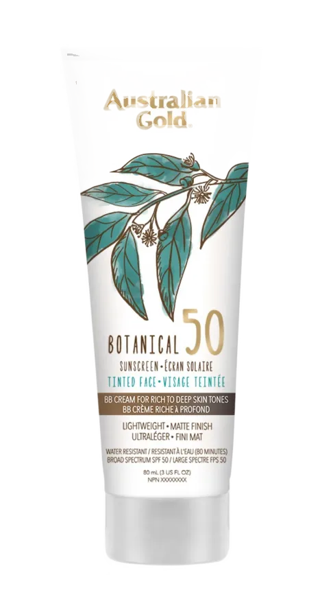 Botanical SPF 50 Tinted Face BB Cream Fair to Light