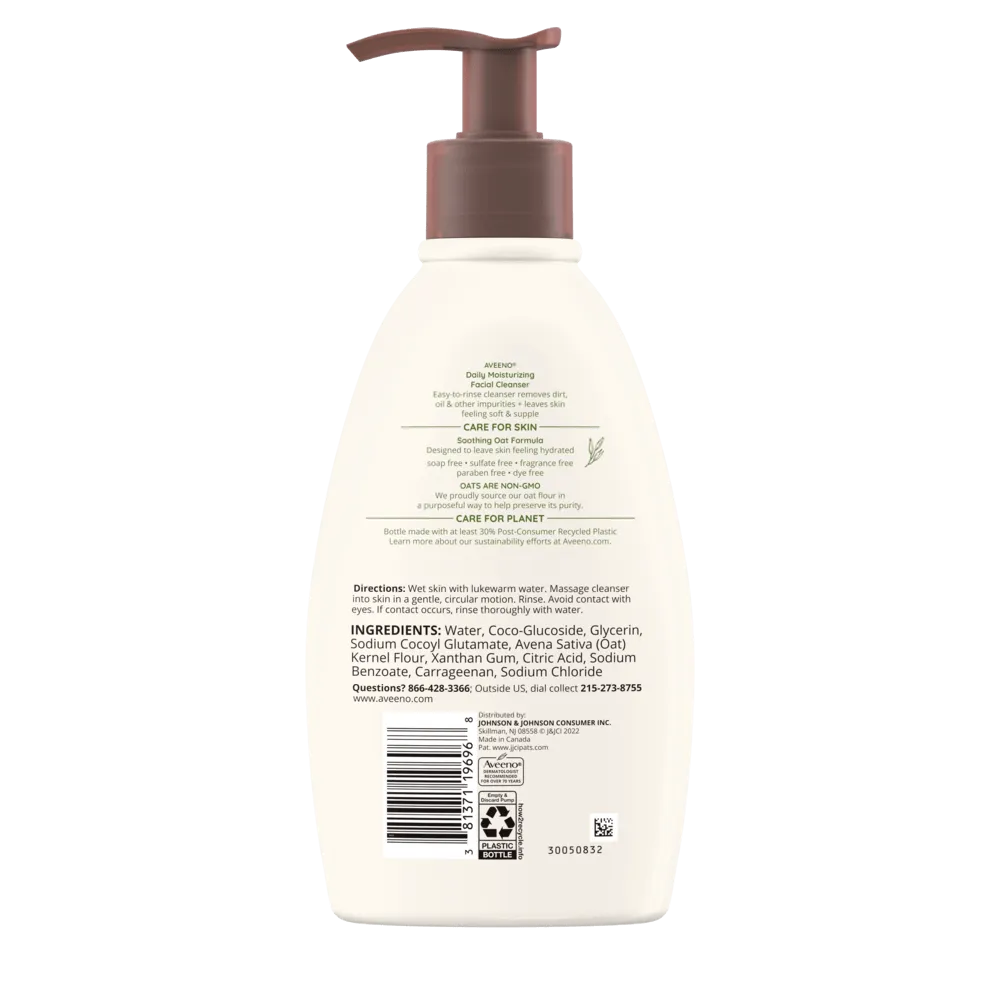 Aveeno Daily Moisturizing Facial Cleanser
