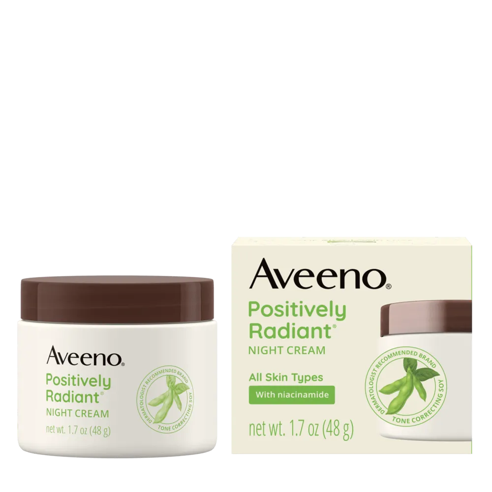 Aveeno Positively Radiant Night Cream