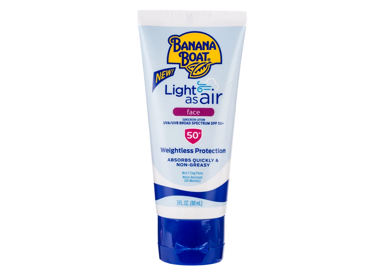 Banana Boat Light as Air SPF 50 Body Sunscreen