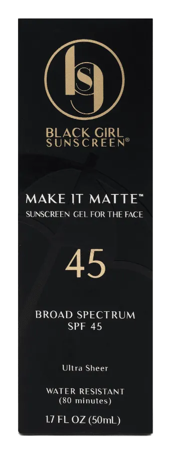 Black Girl Sunscreen Make It Matte SPF 45