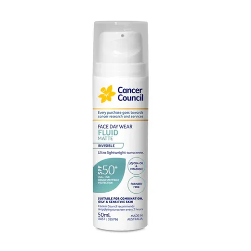 Cancer Council Face Day Wear Fluid Matte SPF 50