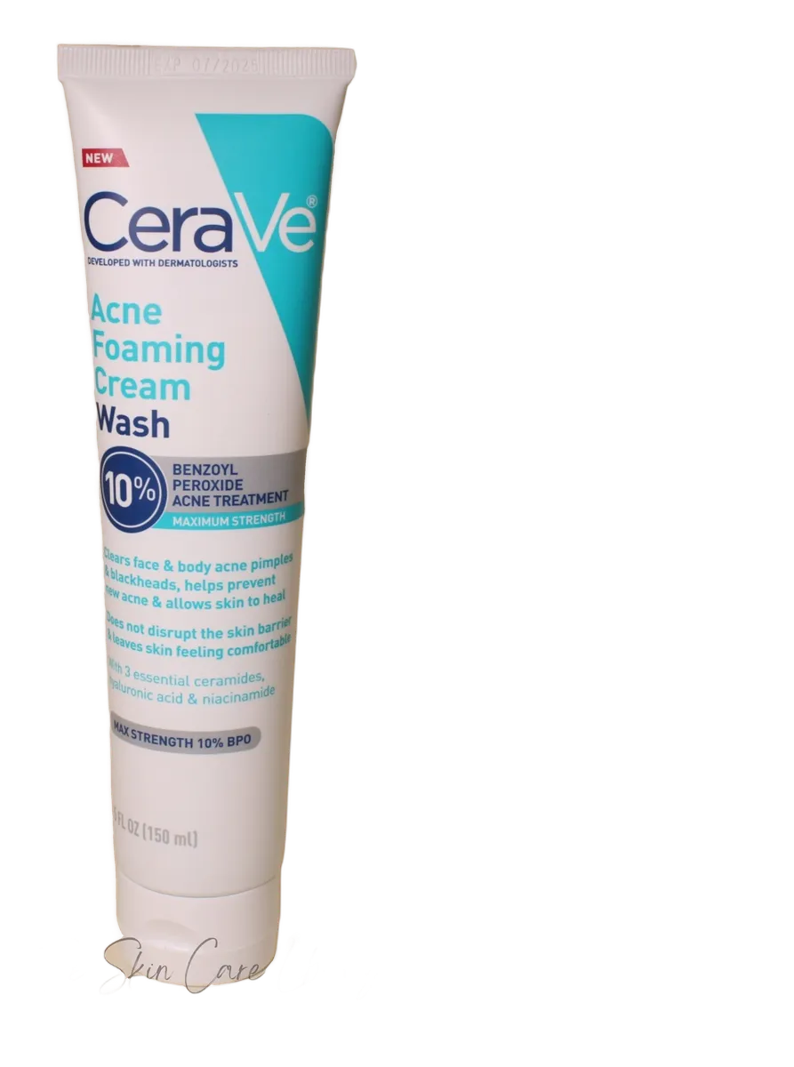 CeraVe Acne Foaming Cream Cleanser