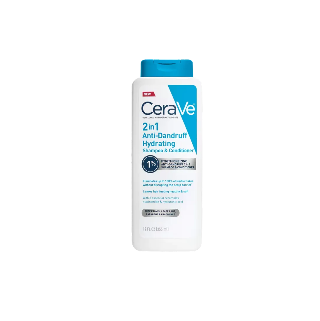CeraVe Anti-Dandruff Shampoo with Zinc Pyrithione