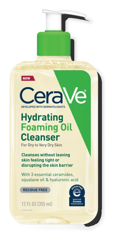 CeraVe Hydrating Foaming Oil Cleanser