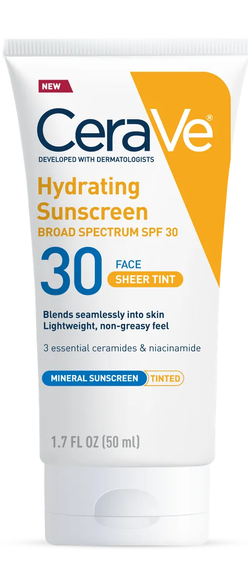 CeraVe Hydrating Mineral Sunscreen SPF 30