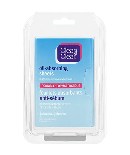 Clean and Clear Oil Absorbing Sheets