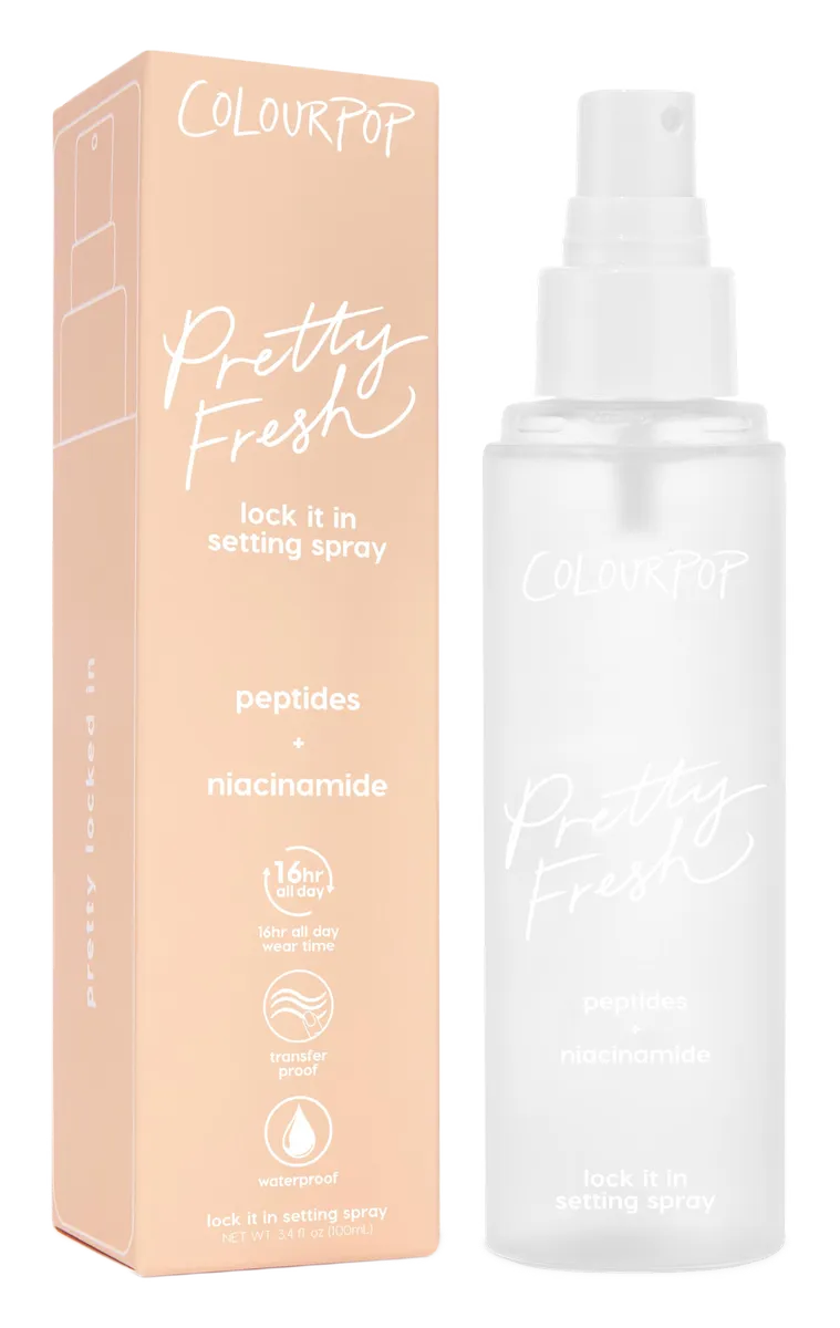 ColourPop Pretty Fresh Peptides Niacinamide Lock It In Setting Spray