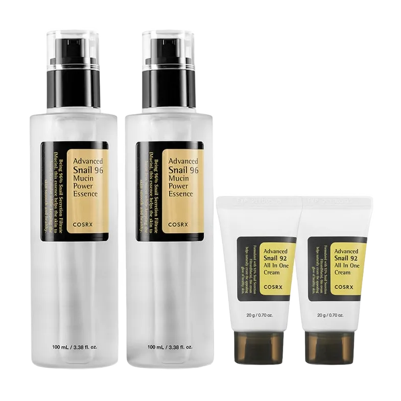 Advanced Snail 96 Mucin Power Essence & All-in-One Cream Set