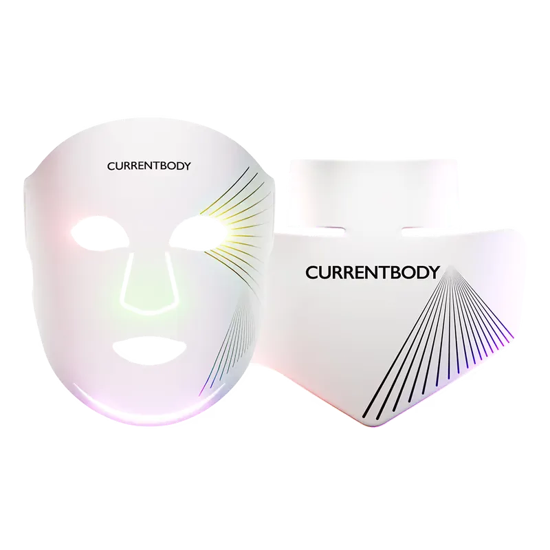 CurrentBody LED Light Therapy Mask and Neck & Décolleté Series 2 Combination Pack