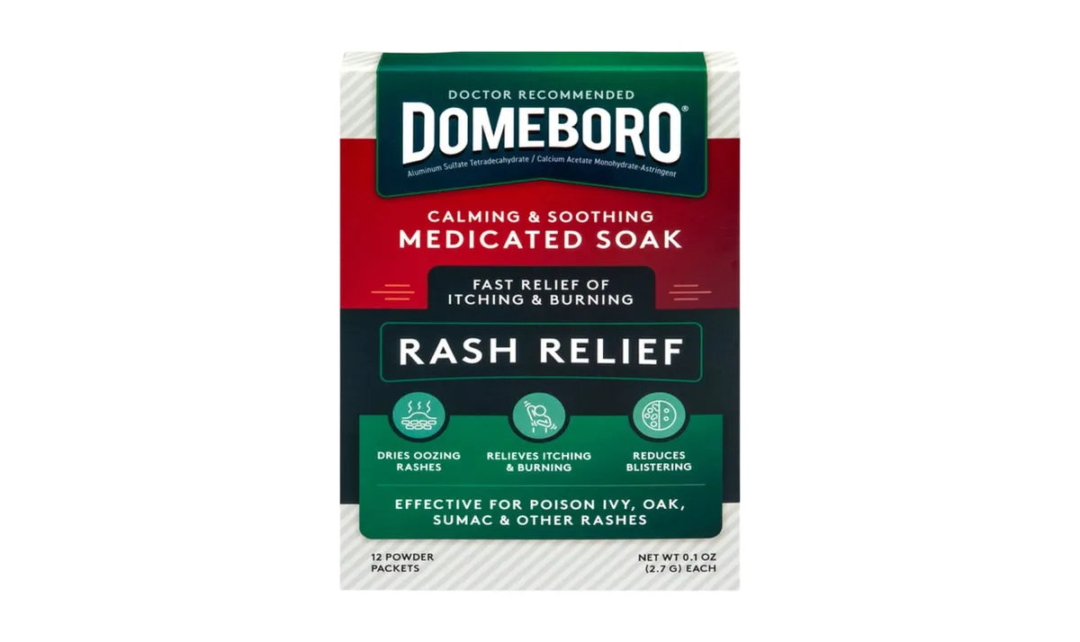 Domeboro Aluminum Acetate Medicated Soak