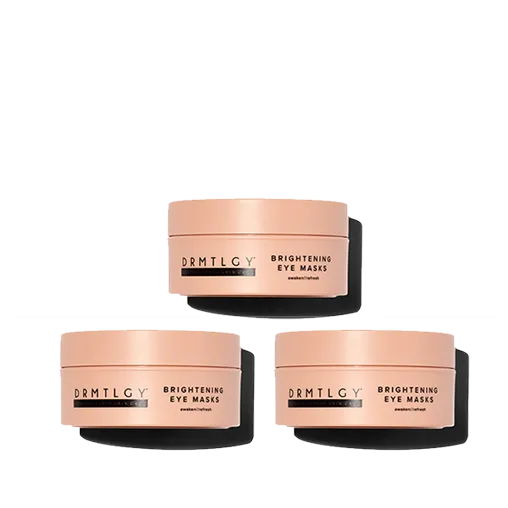 DRMTLGY Brightening eye masks