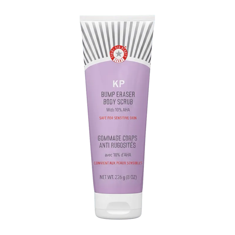 First Aid Beauty KP Bump Eraser Body Scrub with 10% AHA
