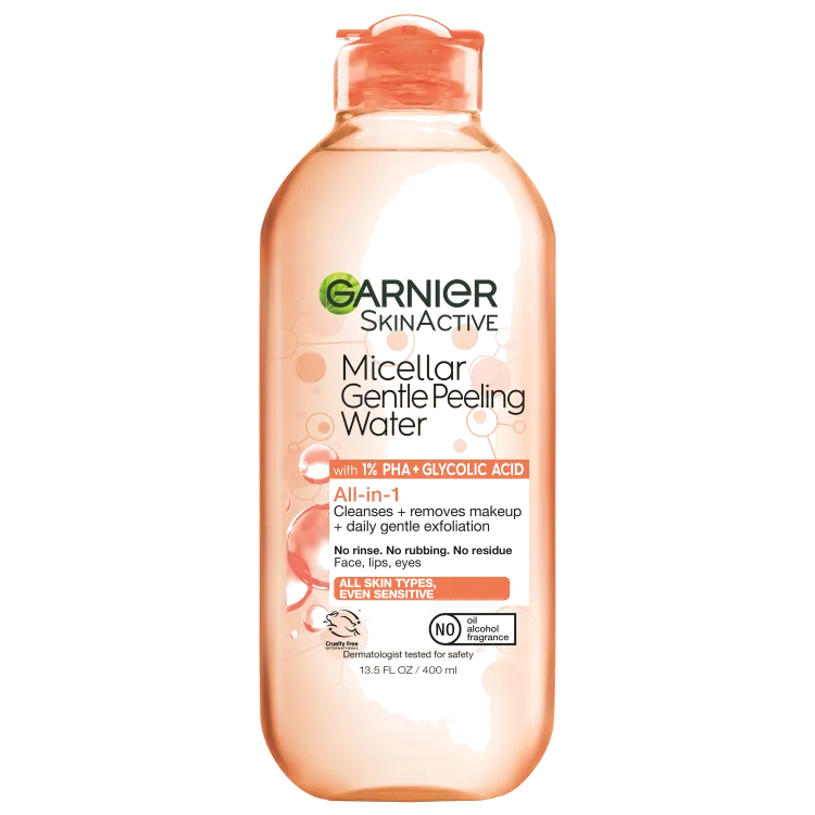 Garnier Micellar Gentle Peeling Water with PHA and Glycolic Acid