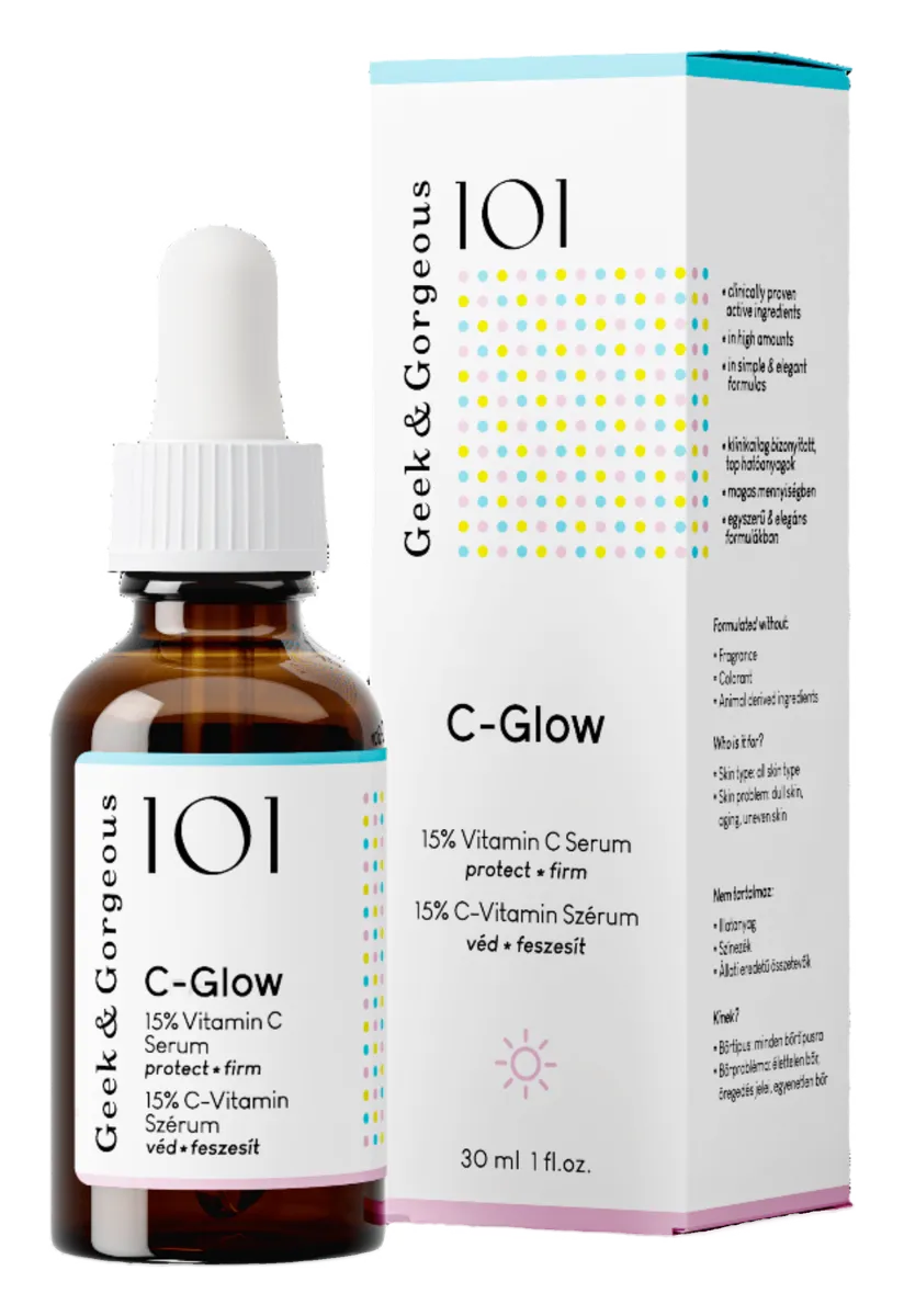 Geek & Gorgeous C-Glow 15% Vitamin C Serum