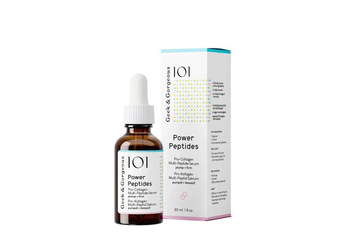 Geek & Gorgeous Power Peptides Serum