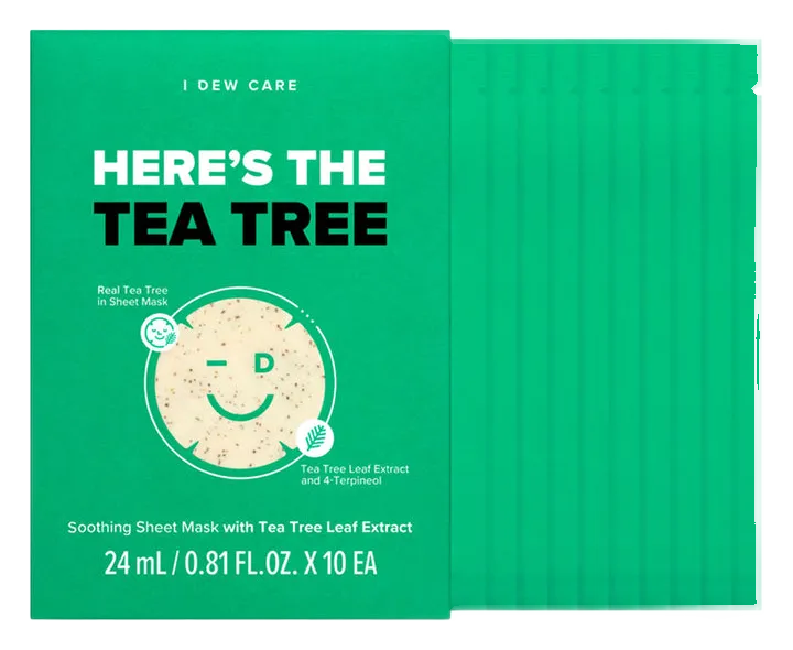 I Dew Care Tea Tree Soothing Sheet Mask