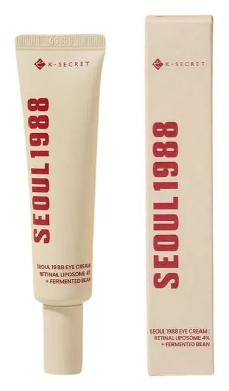 K-Secret Soul 1988 Eye Cream Retinal Liposome 4% and Fermented Bean
