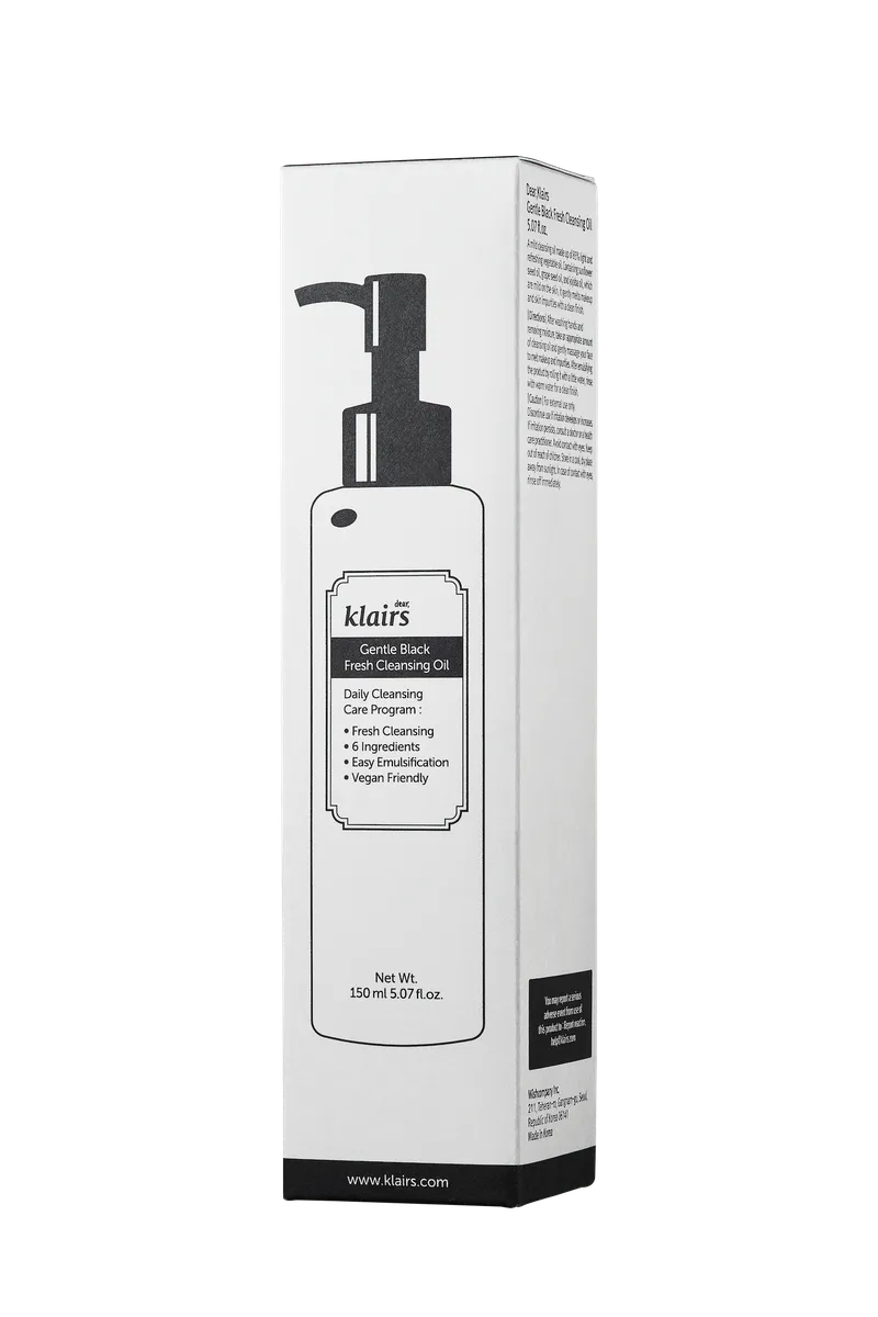 Klairs Gentle Black Fresh Cleansing Oil