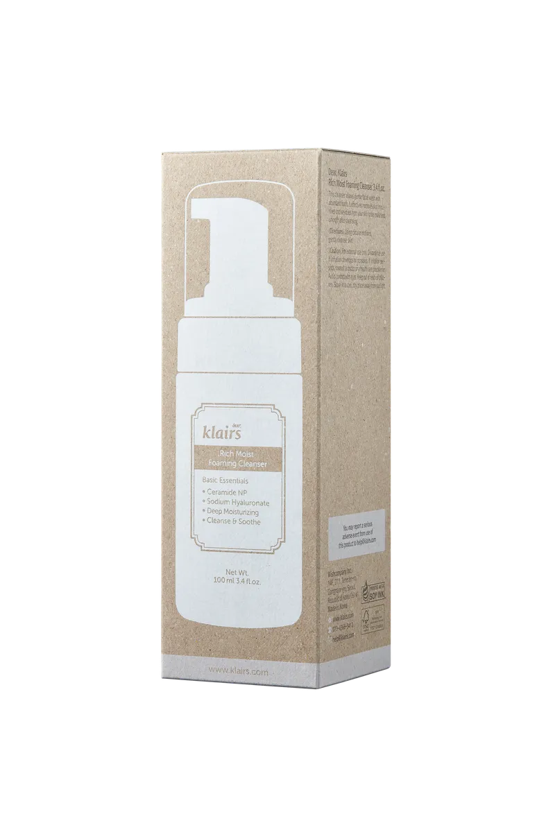 Klairs Rich Moist Foaming Cleanser