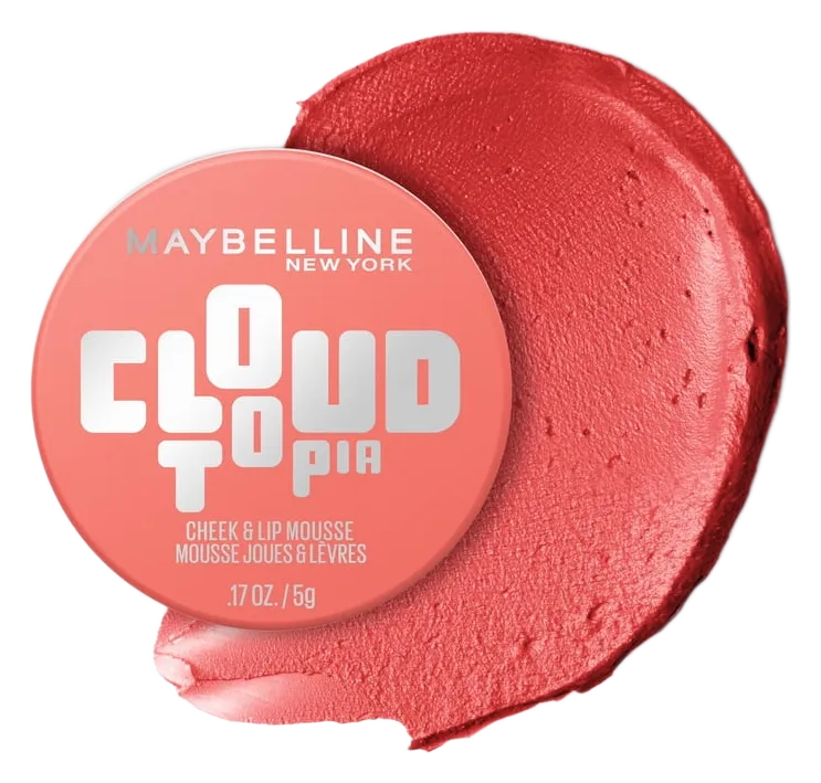 Maybelline Cloud Topia Blush in Coral Illusion