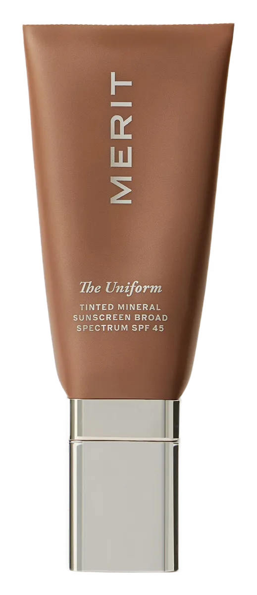 MERIT Uniform Tinted Mineral Sunscreen Broadspectrum SPF 45