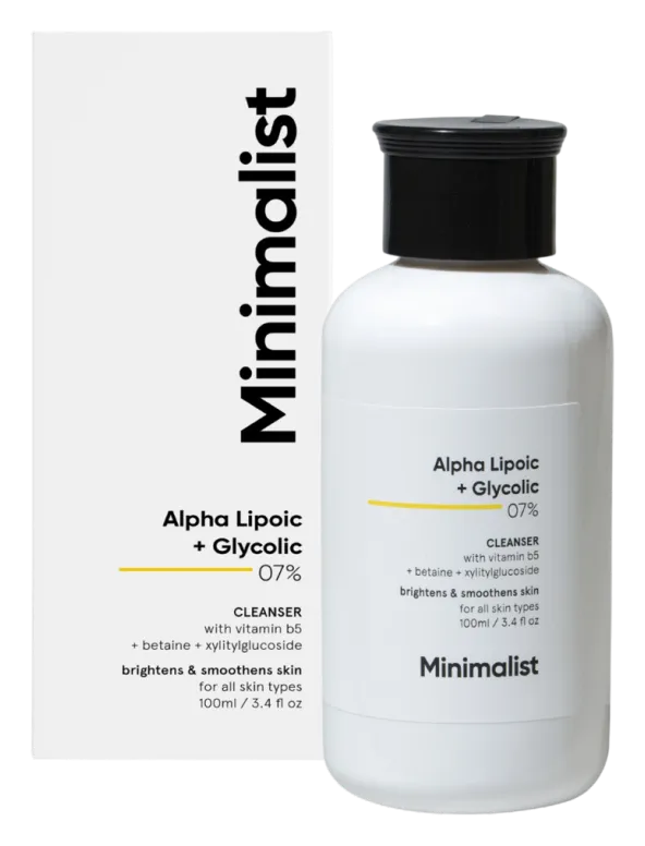 Minimalist Alpha Lipoic Plus Glycolic Acid Cleanser