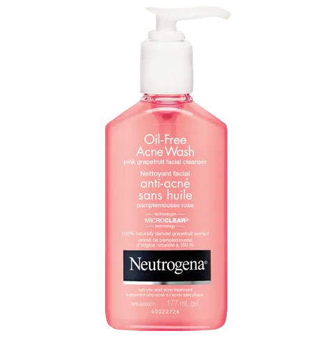 Oil-Free Acne Wash Pink Grapefruit Cleanser