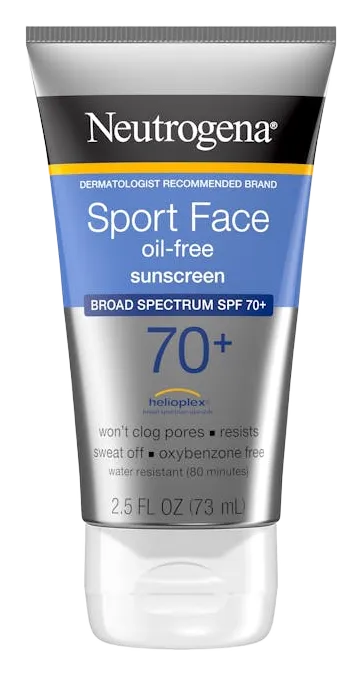 Neutrogena Sport Face Oil-Free Sunscreen SPF 70
