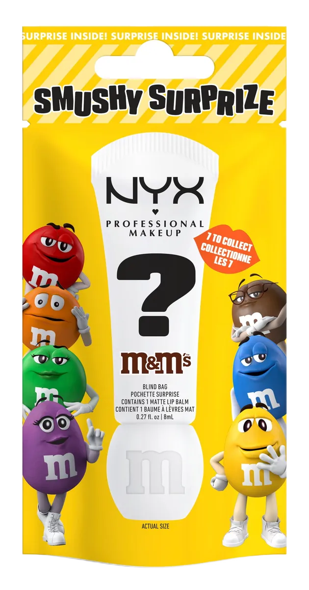 M&M's Smushy Surprise Matte Lip Balm