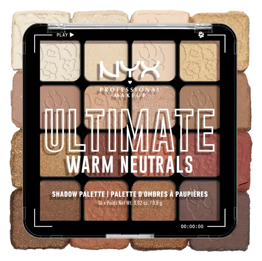 NYX Ultimate Shadow Palette Warm Neutrals