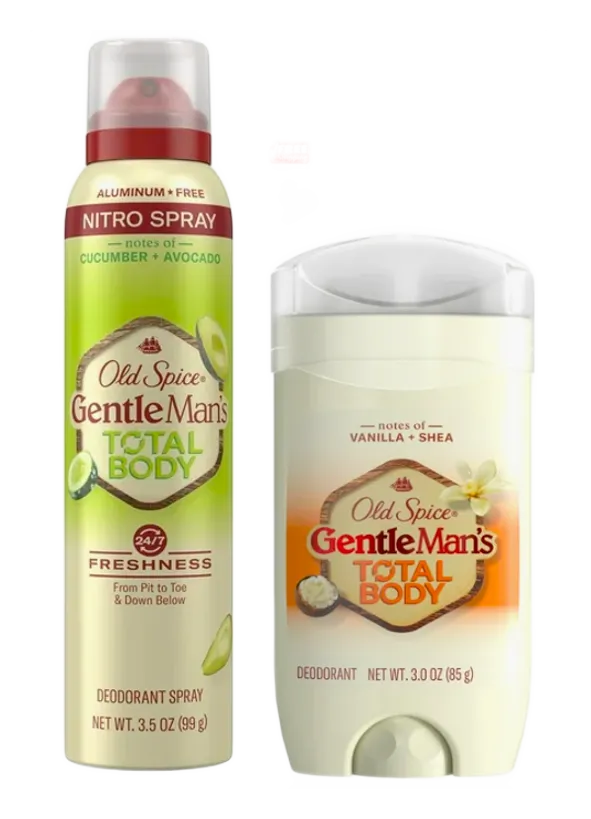 Old Spice Total Body Deodorant Spray