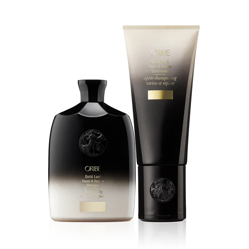 Oribe Gold Lust Repair & Restore Shampoo + Conditioner