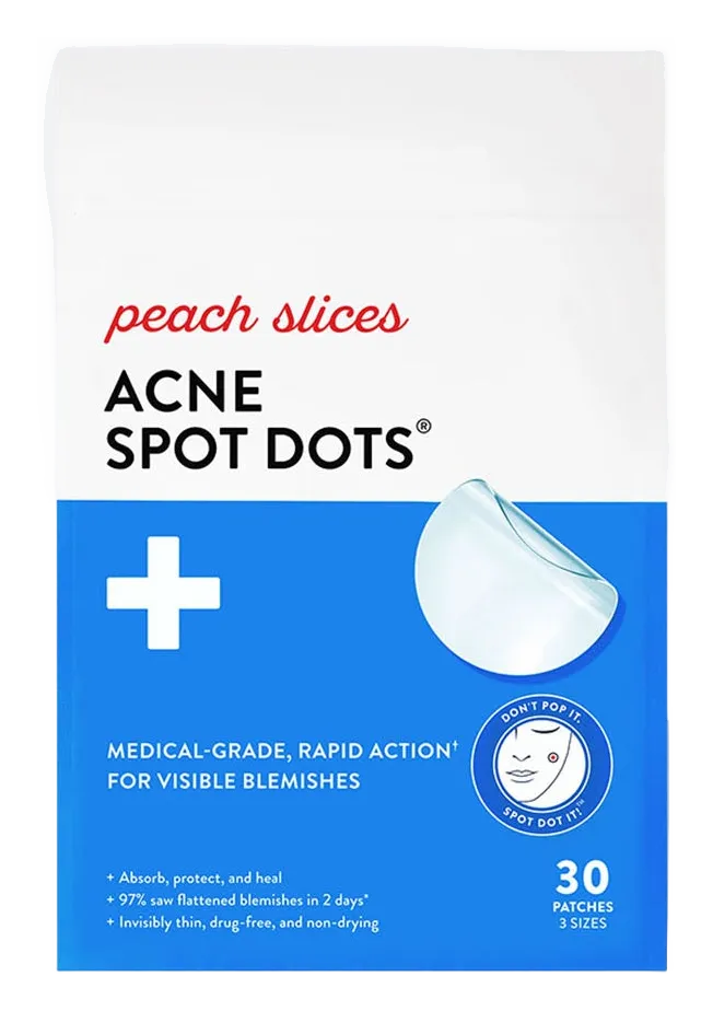 Peach Slices Acne Spot Dots Hydrocolloid Patches