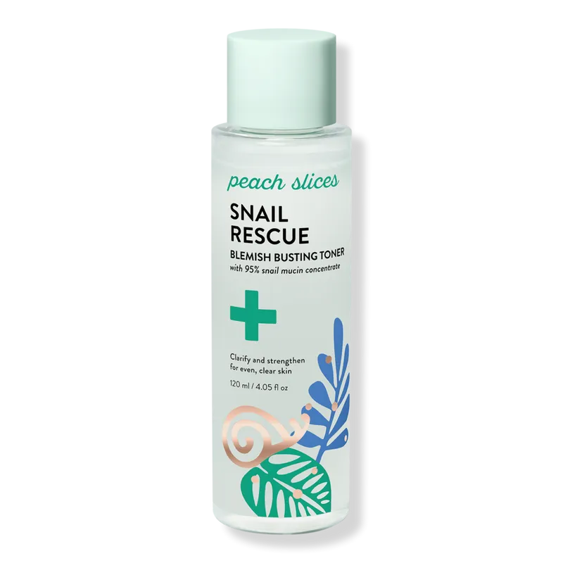 Peach Slices Snail Rescue Blemish Busting Toner
