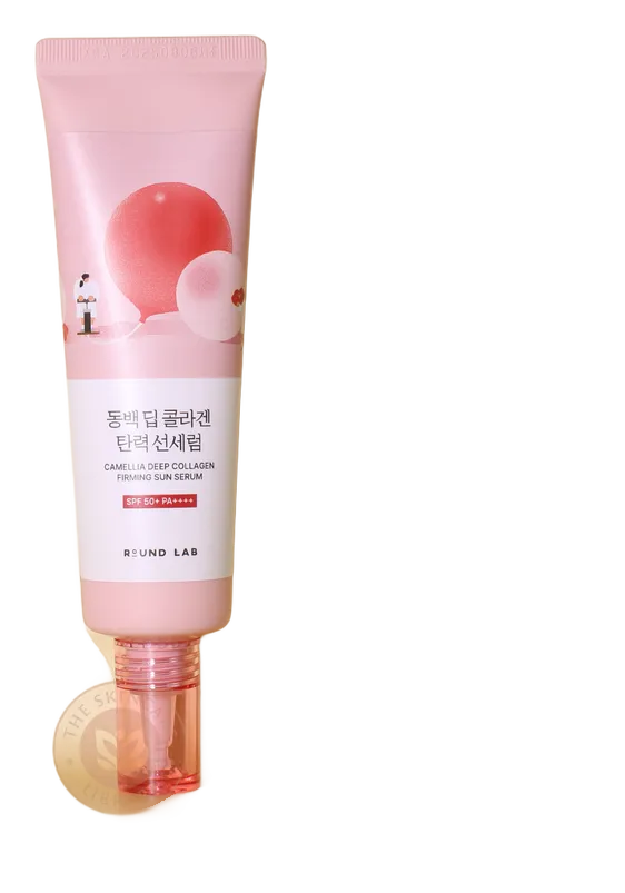 Round Lab Camellia Deep Collagen Firming Sun Serum