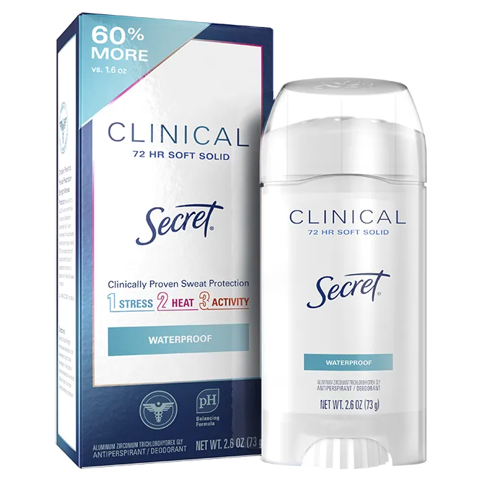 Secret Clinical strength antiperspirant