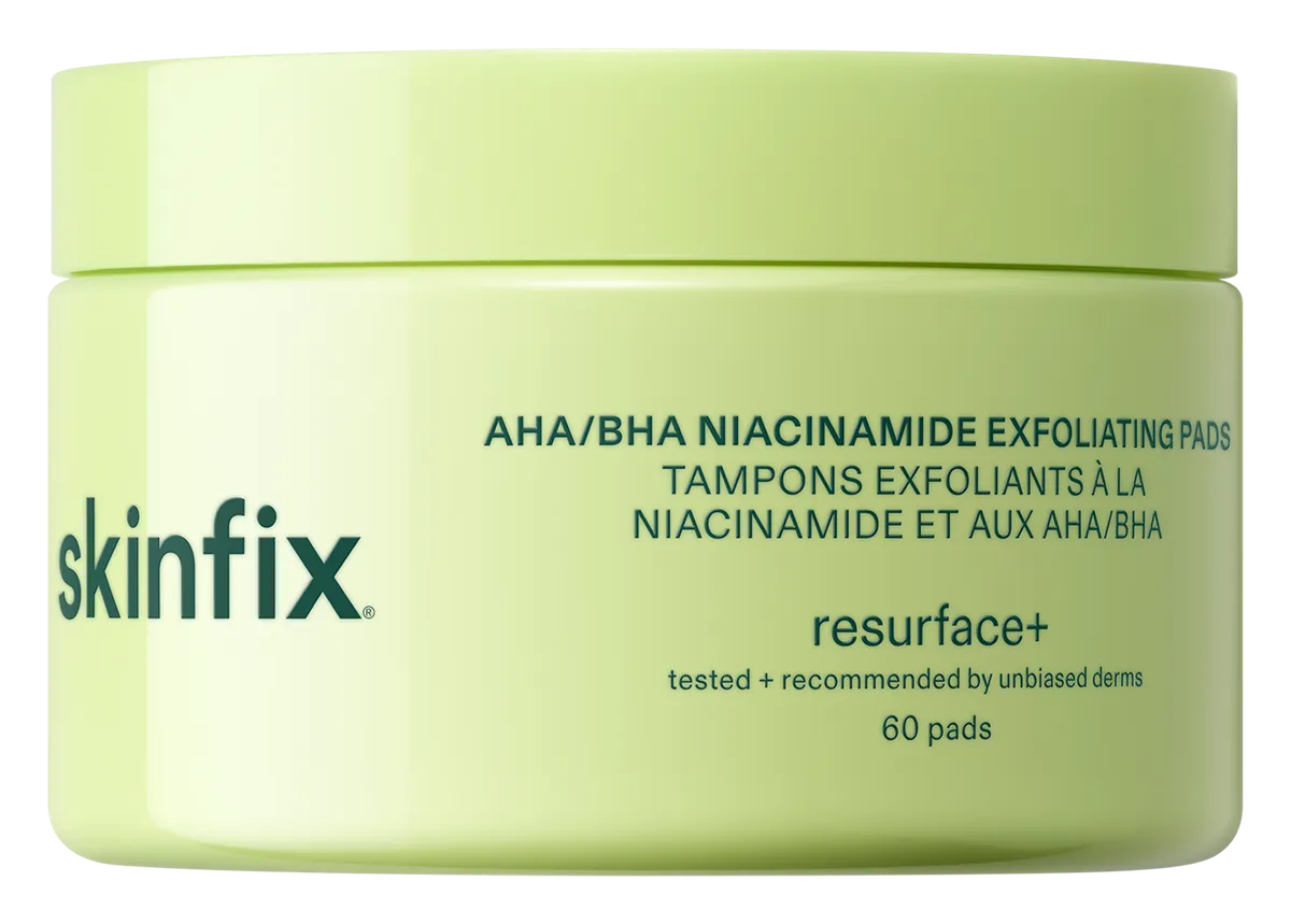 Resurface+ AHA BHA Enzyme Exfoliating Pads