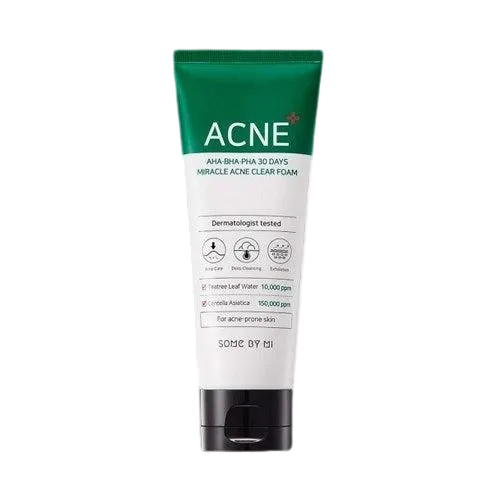 AHA BHA PHA 30 Days Miracle Acne Clear Foam