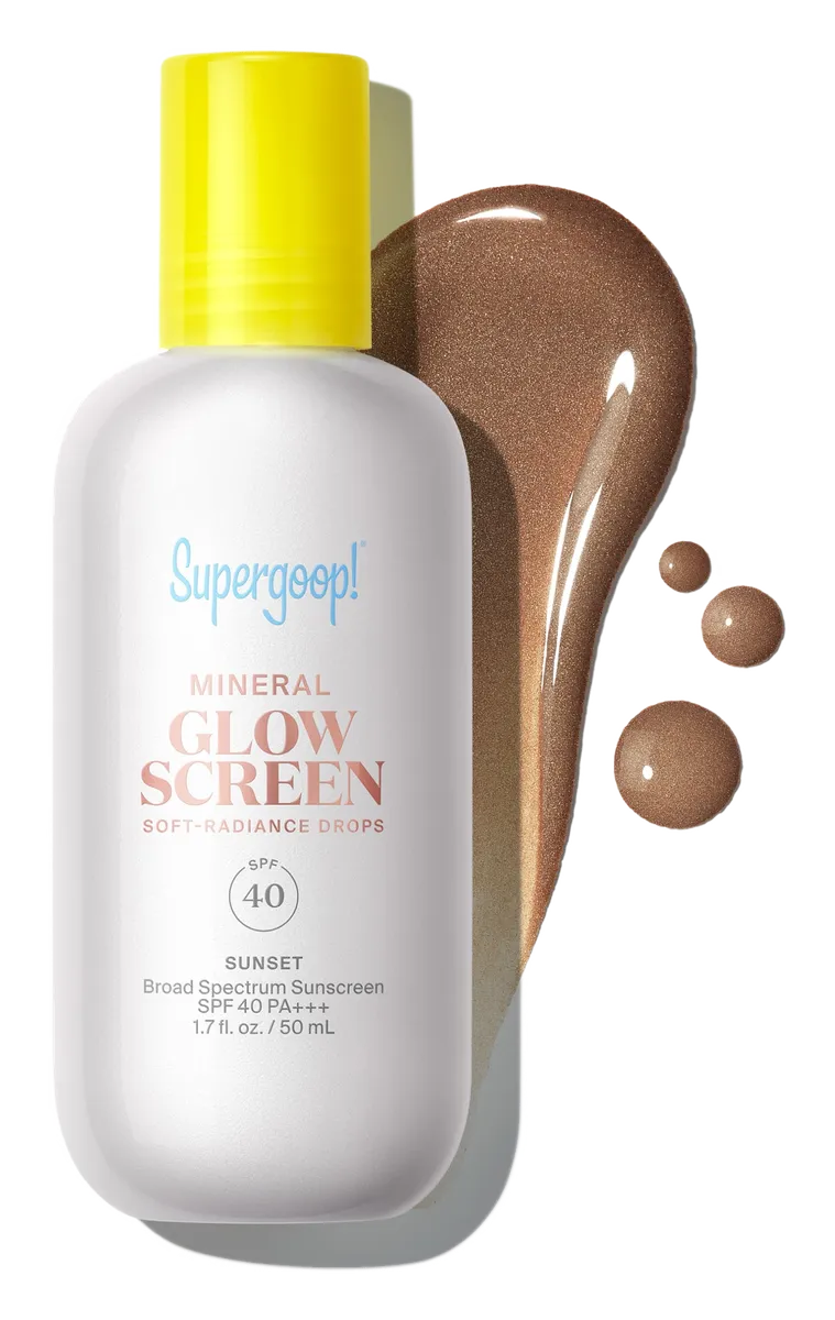 Supergoop Mineral Glow Screen Soft Radiance Drops SPF 40