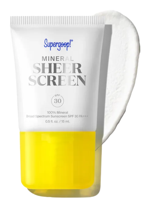Supergoop Mineral Sheer Screen SPF 30