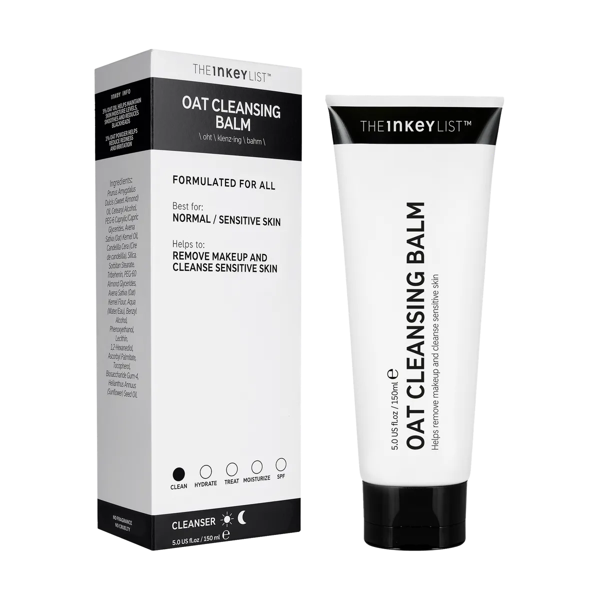 The INKEY List Oat Cleansing Balm