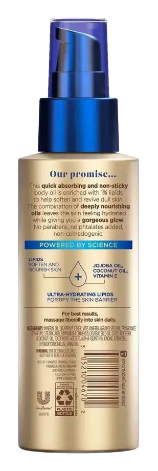 Vaseline Radiant X Hydrating Body Oil